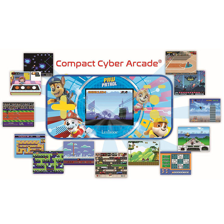 Εικόνα για ΚΟΝΣΟΛΑ CYBER ARCADE PAW PATROL - ΟΘΟΝΗ 2,5 150 ΠΑΙΧΝΙΔΙΑ