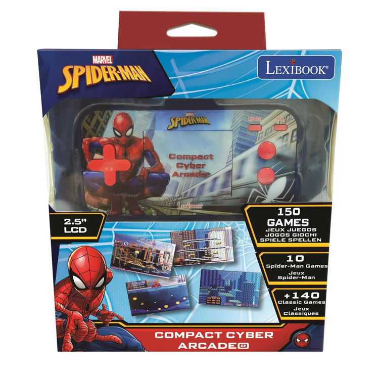 Εικόνα για ΚΟΝΣΟΛΑ CYBER ARCADE SPIDERMAN - ΟΘΟΝΗ 2,5 150 ΠΑΙΧΝΙΔΙΑ ΛΑΜΠΑΔΑ