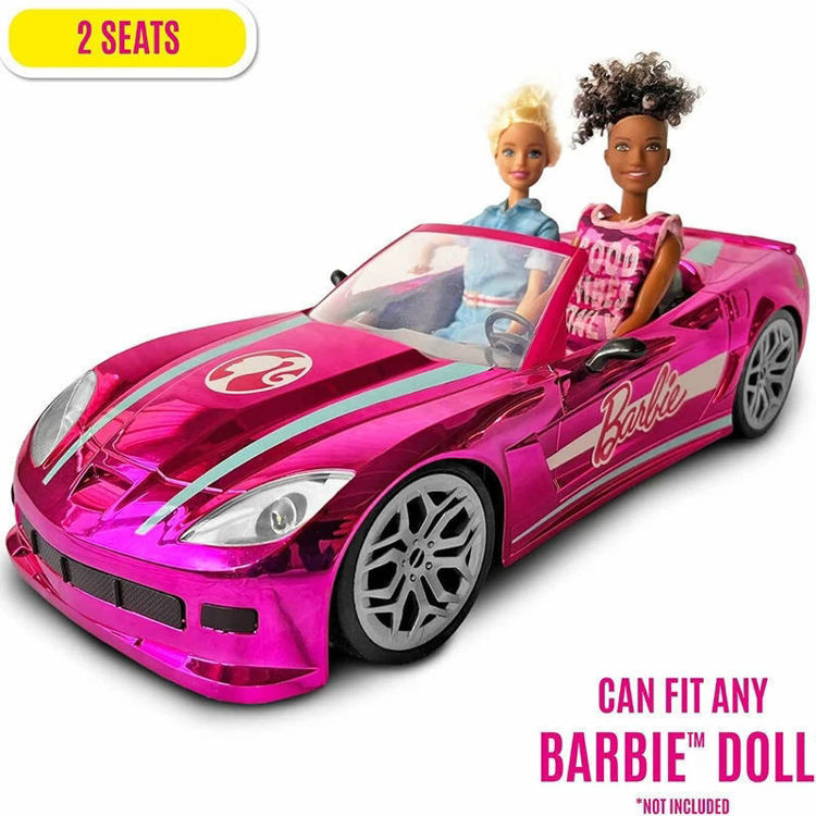 Εικόνα για BARBIE R/C -DREAM CAR -CHROMED PINK