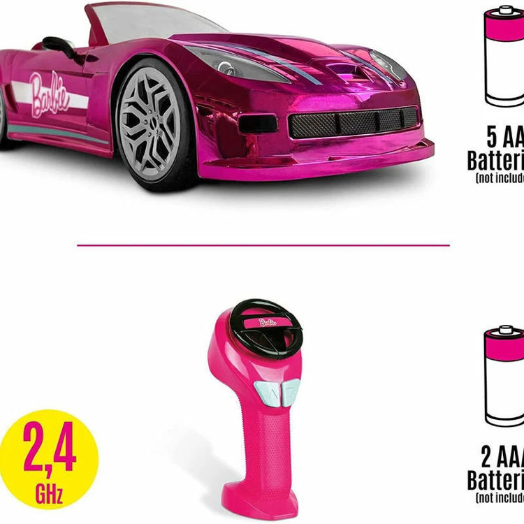 Εικόνα για BARBIE R/C -DREAM CAR -CHROMED PINK