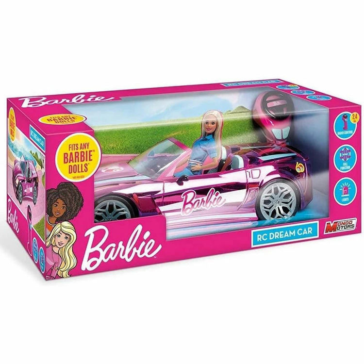 Εικόνα για BARBIE R/C -DREAM CAR -CHROMED PINK